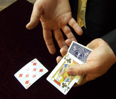 People love a good card trick by Adelaide Magician George
